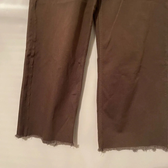 Reformation Wide Cowboy Brown Jeans - Picture 2 of 8